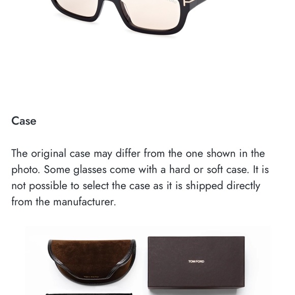 NIB Tom Ford Classic Black RX Glasses - Picture 9 of 9